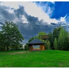 Wolken über dem Baggersee Metzgerallmend