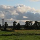 Wolken über dem Basbecker Moor 