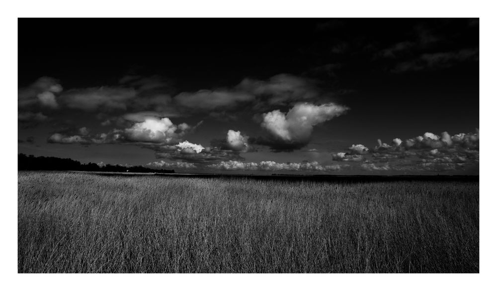 Wolken über dem Bodden