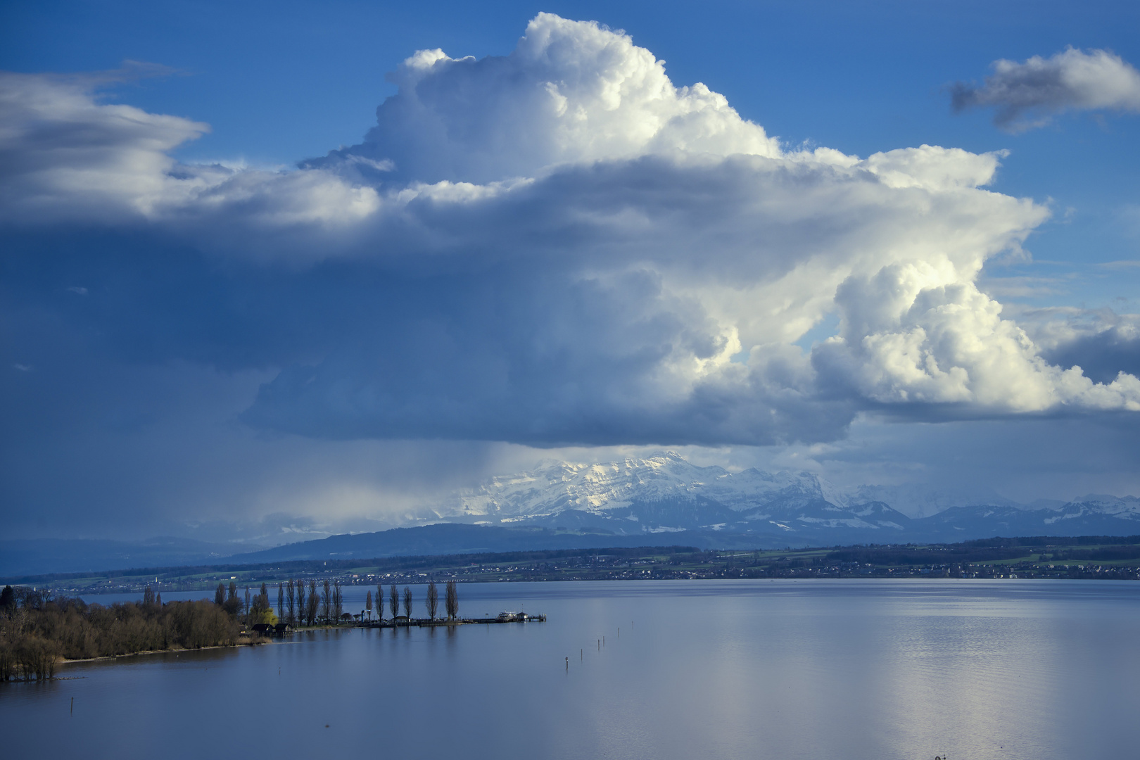 Wolken über dem Bodensee