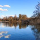 Wolken über dem Böhringer See