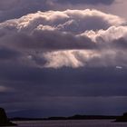 Wolken über dem Breidafjördur (Westisland)