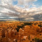 Wolken über dem Bryce Canyon