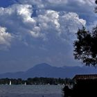 Wolken über dem Chiemsee