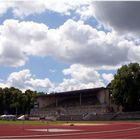 Wolken über dem Dantestadion von München