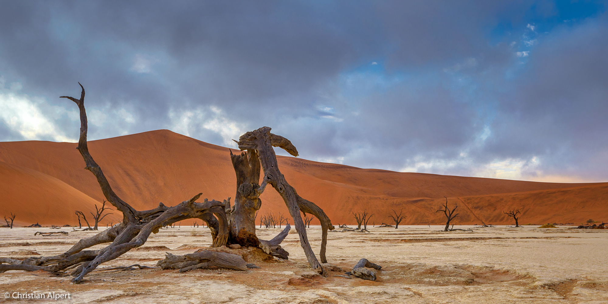 ~ Wolken über dem Dead Vlei ~