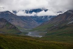 Wolken über dem Denali