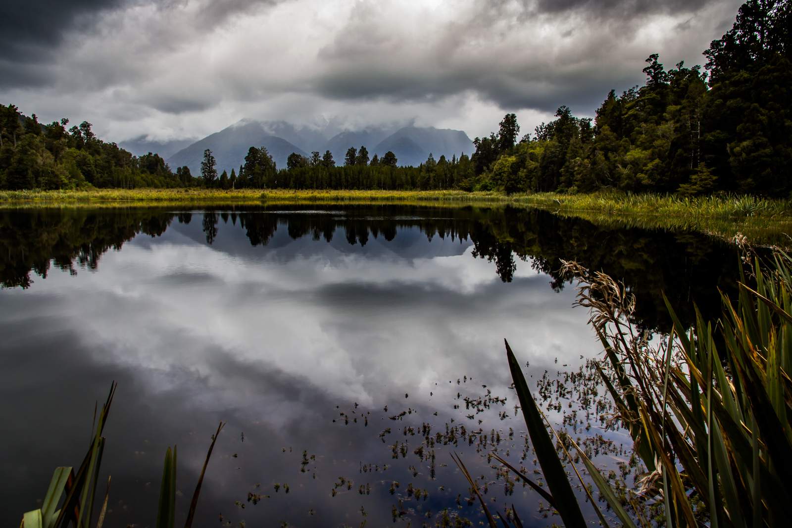 Wolken über dem Fox Glacier - NZ