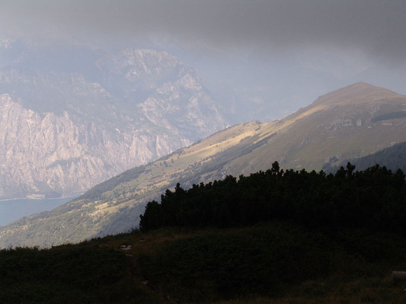 Wolken über dem Gardasee