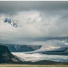 Wolken über dem Gletscher