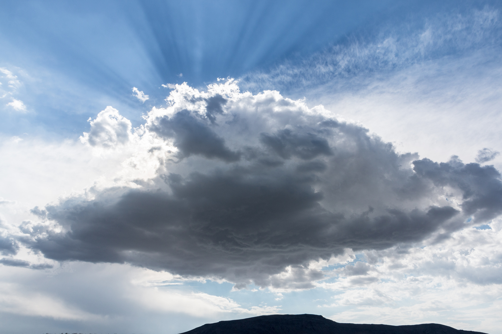 Wolken über dem Grand Canyon