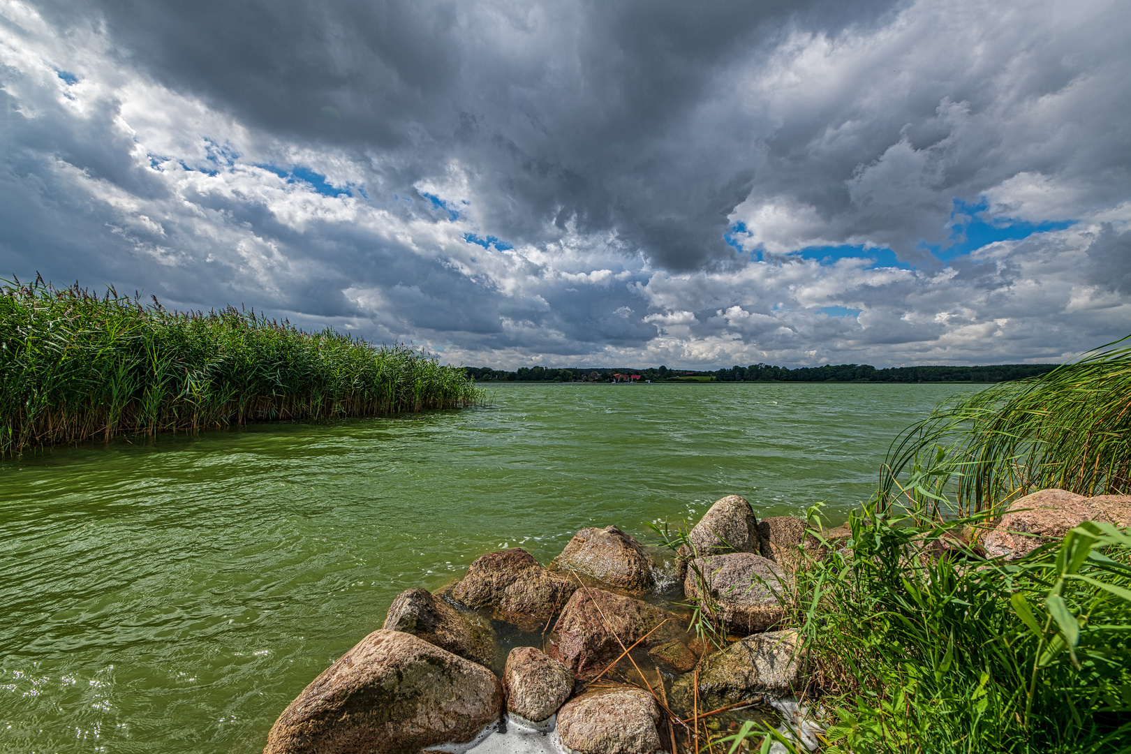 Wolken über dem Hemmelsdorfer See 