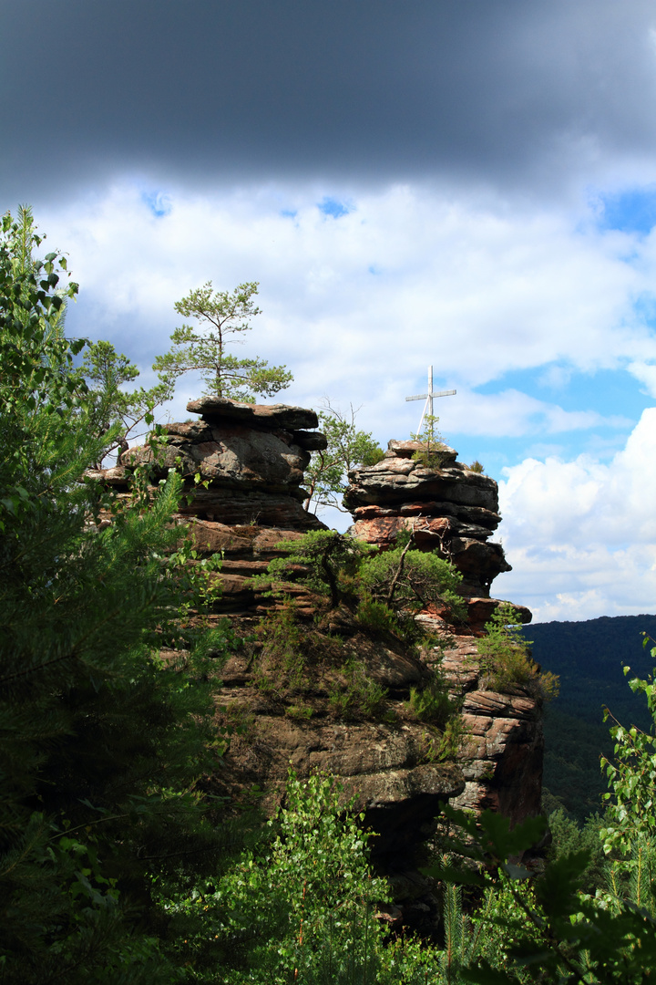 Wolken über dem Hornstein