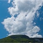 Wolken über dem Jura