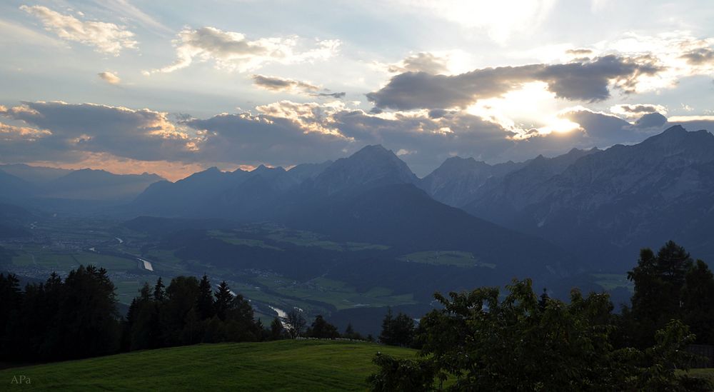 Wolken über dem Karwendel