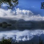 ...Wolken über dem Kochelsee...