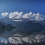 ...Wolken über dem Kochelsee....