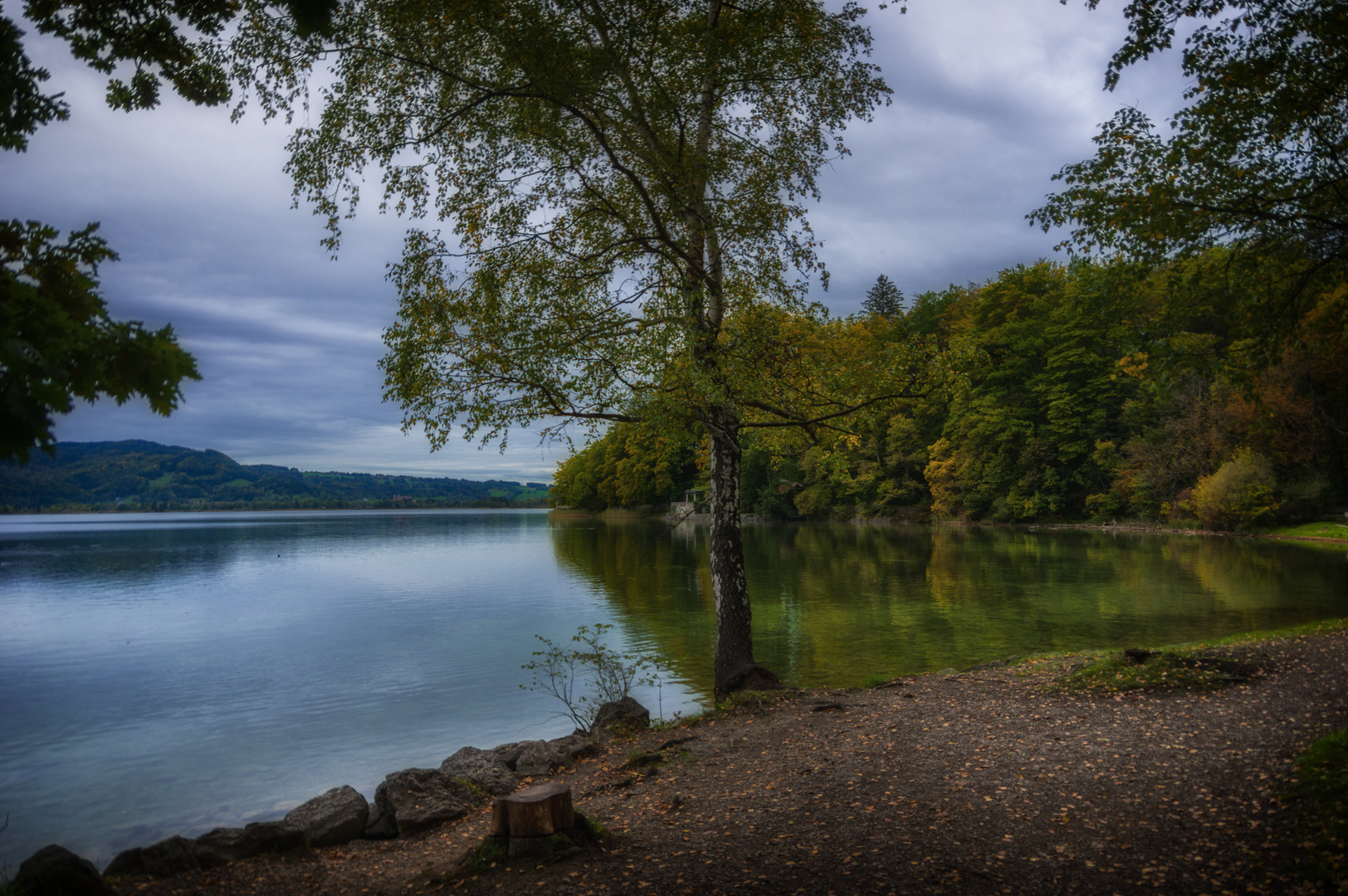 ....Wolken über dem Kochelsee...