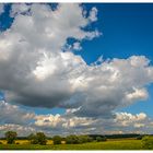 Wolken über dem Land