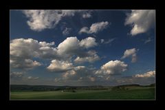 Wolken über dem Main Kinzig Kreis