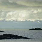 Wolken über dem Meer