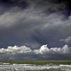 Wolken über dem Meer