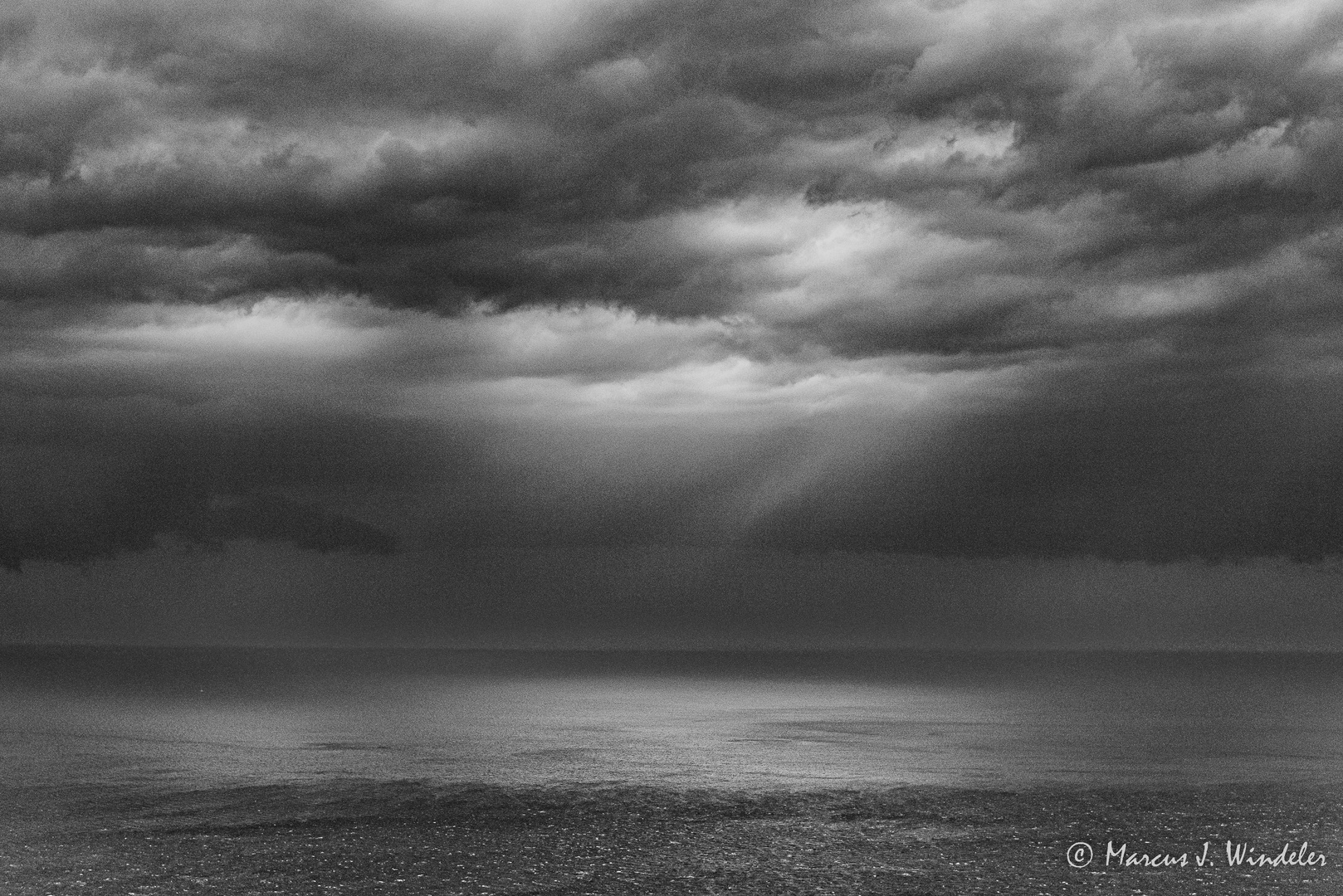 Wolken über dem Mittelmeer