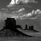 Wolken über dem Monument Valley