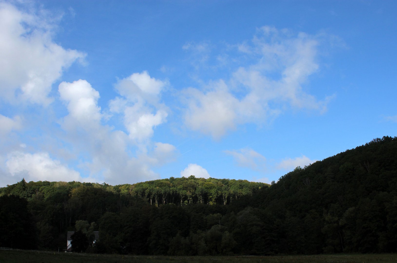 Wolken über dem Mühltal