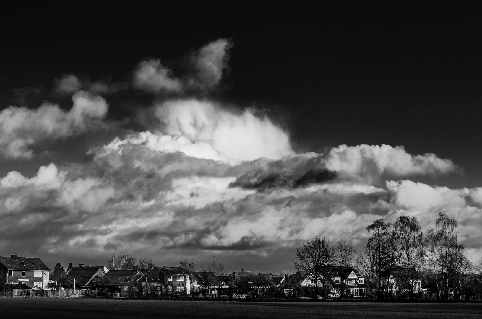 Wolken über dem Münsterland