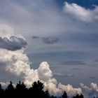 Wolken über dem Nationalpark Bayerischer Wald