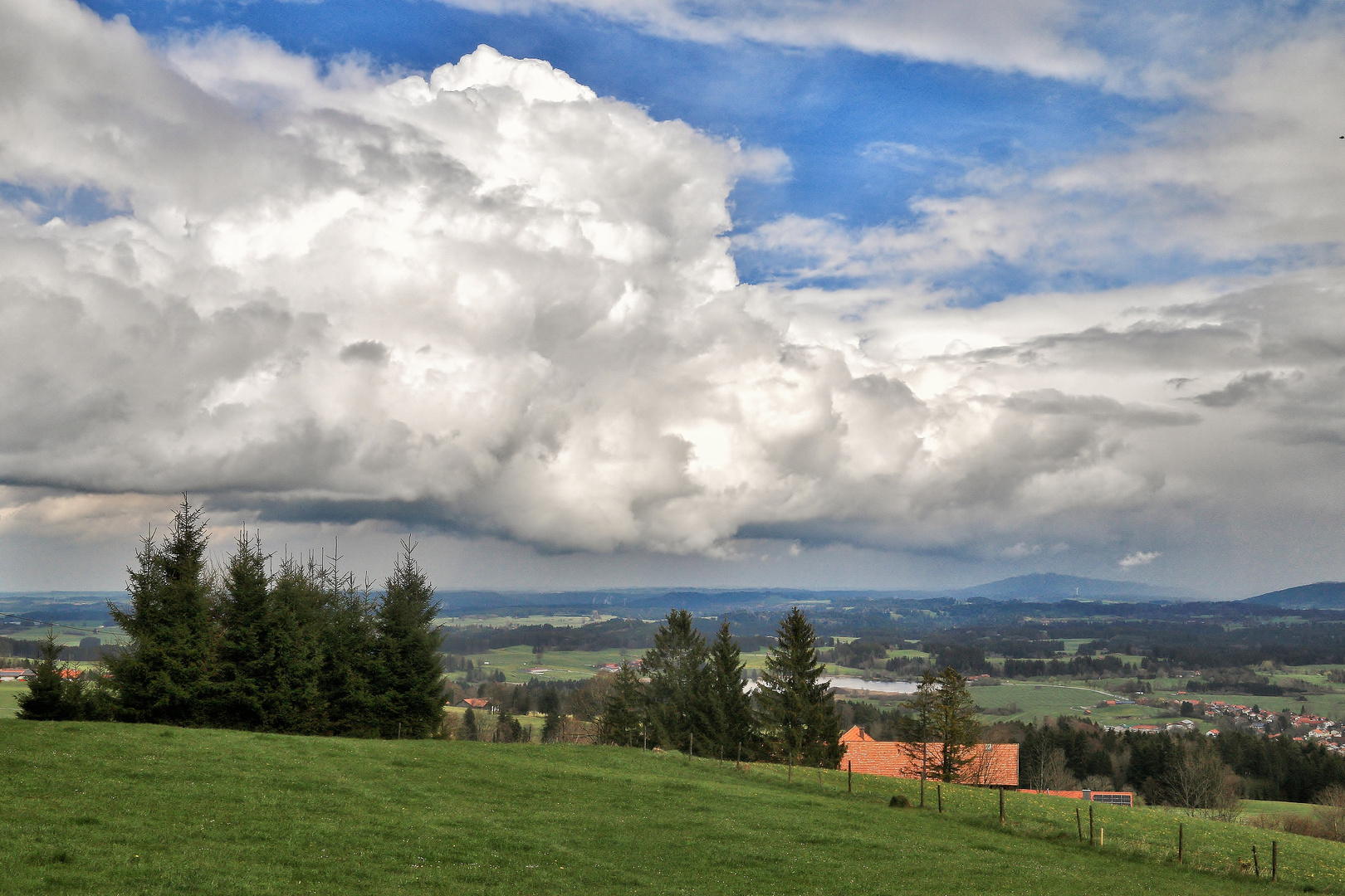 Wolken über dem Ostallgäu