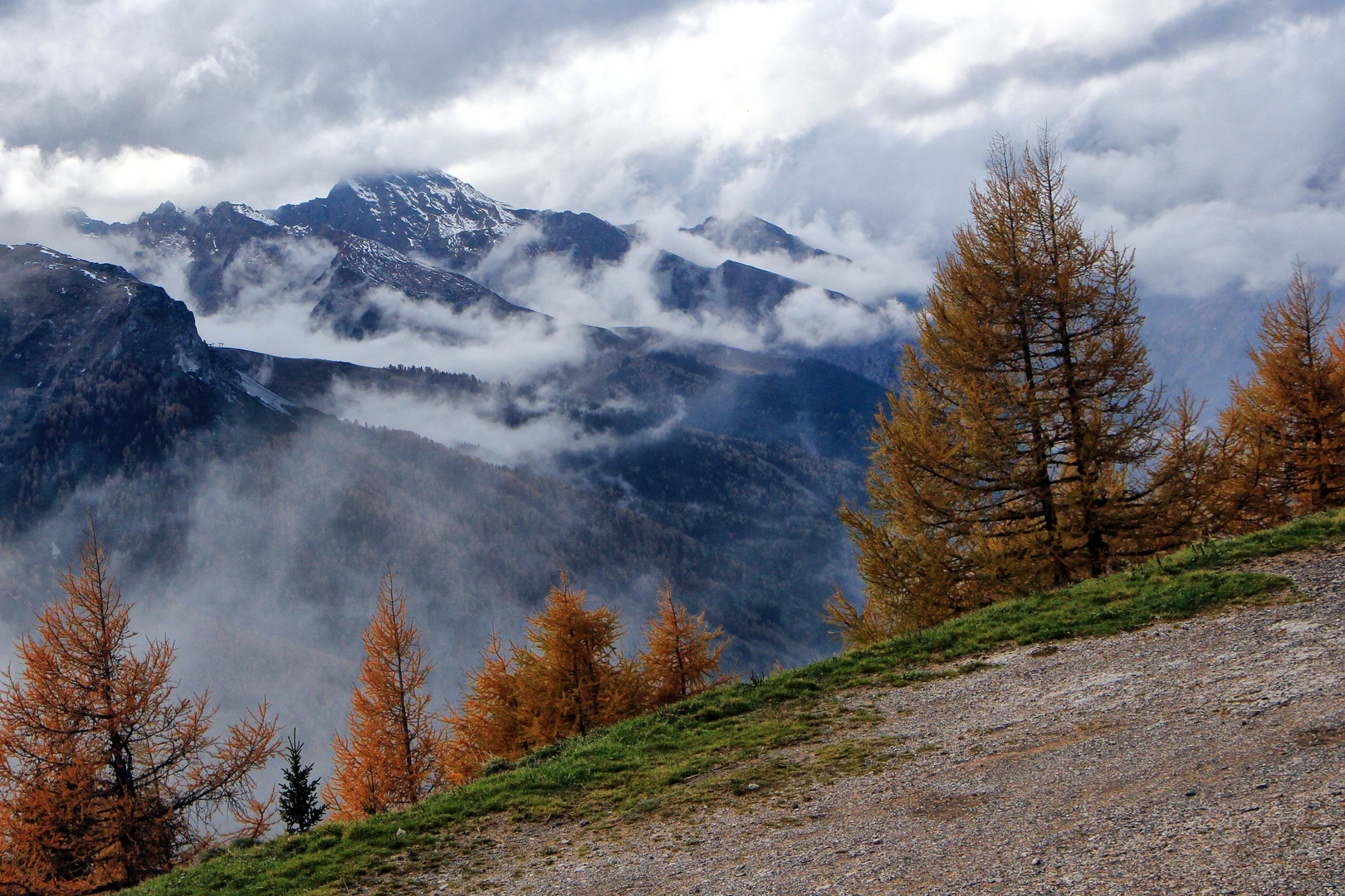 Wolken über dem Pferschtal