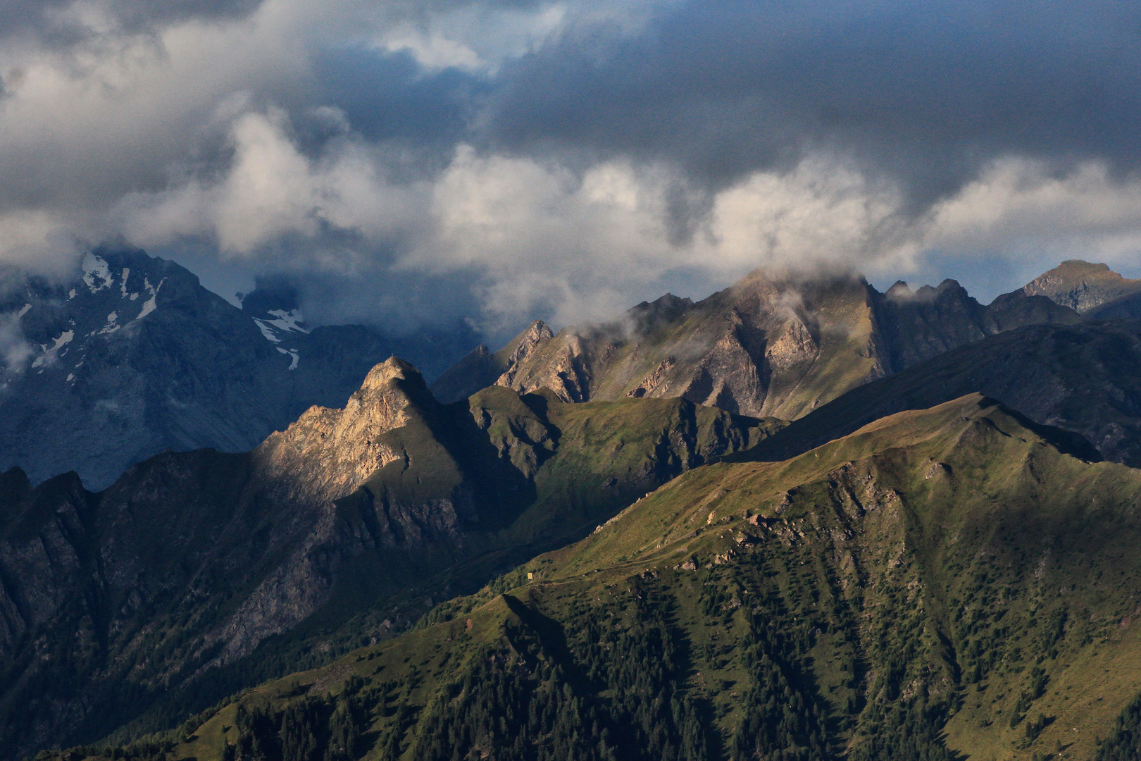 Wolken über dem Pfitschtal