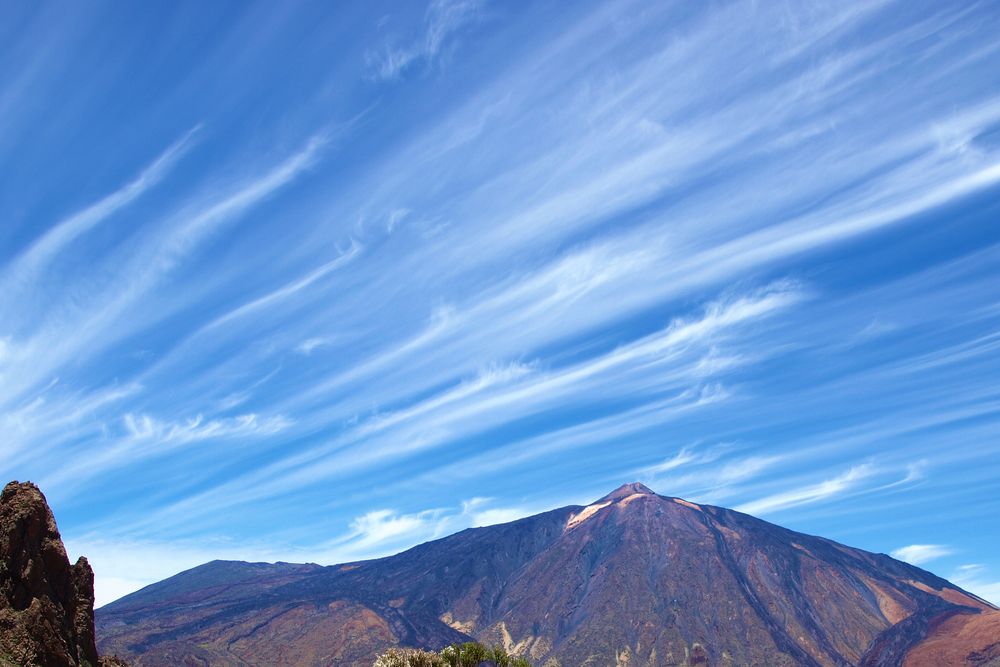 Wolken über dem Pico del Teide