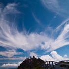 Wolken über dem Pico Ruivo (Madeira)