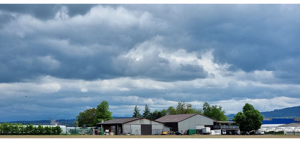 Wolken über dem Pilgerhof