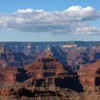 "Wolken über dem Plateau des South Rim"