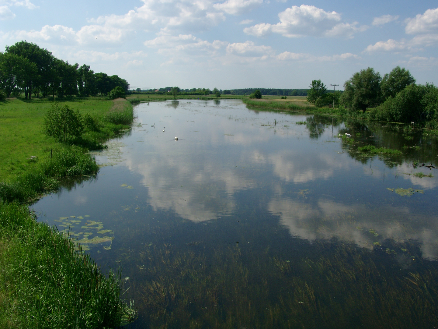 Wolken über dem Rhinluch