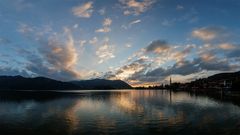 Wolken über dem Schliersee
