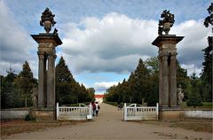 Wolken über dem Schloss