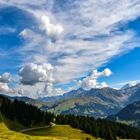 Wolken über dem Simmental