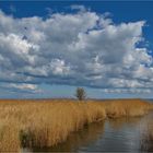 Wolken über dem Strelasund