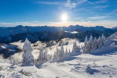 Wolken über dem Tal