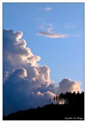 Wolken über dem Teuto