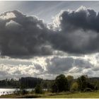 Wolken über dem Vogelsberg