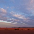 Wolken über dem Wadi Rum