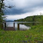 Wolken über dem Waginger See