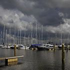 Wolken über dem Yachthafen