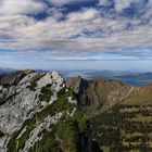 Wolken über dem Zürichsee